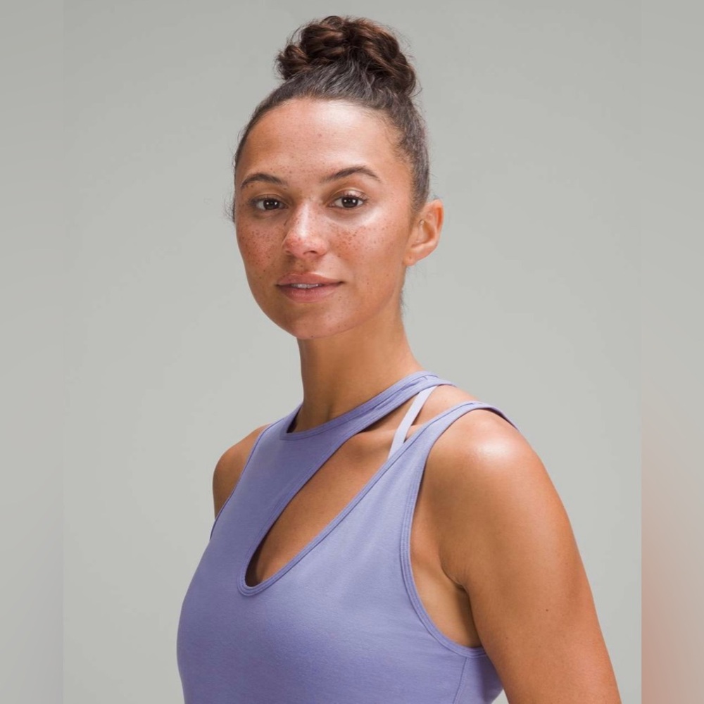 NWT Lululemon Shoulder Cut-Out Yoga Tank Top